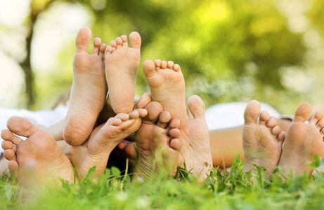 contact with other people’s feet can cause a fungal infection