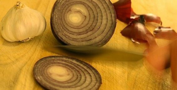 onion juice for fungus